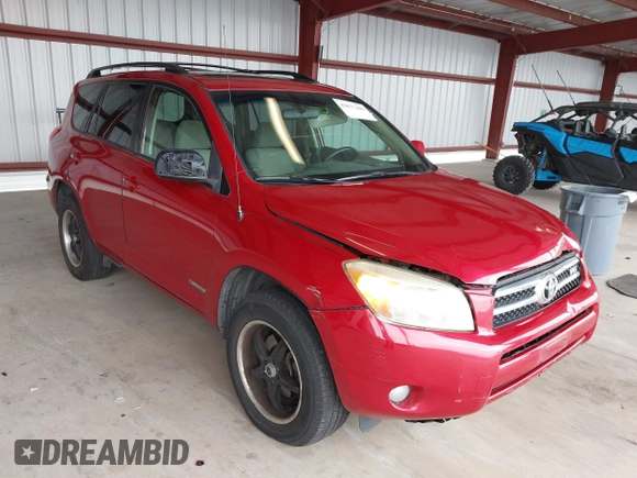 2008 Toyota RAV4 Ltd with VIN JTMBK31V886047140, listed as a IAAI auction lot 42077469 with 191,057 mi miles. Bid and sale history available at carsss.com. Image 1.