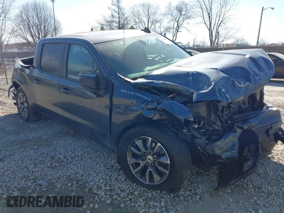 2021 Chevrolet Silverado 1500 RST with VIN 1GCUYEED3MZ206482, listed as a IAAI auction lot 41779419 with 74,171 mi miles and . Bid and sale history available at DreamBid. Image 1.