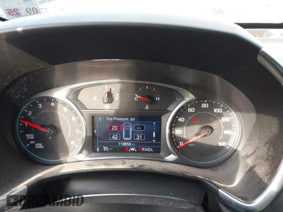 2020 Chevrolet Equinox LT with VIN 2GNAXKEV7L6233294, listed as a IAAI auction lot 41413184 with 118,658 mi miles and . Bid and sale history available at carsss.com. Image 7.