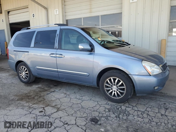 2011 Kia Sedona EX with VIN KNDMH4C70B6369158, listed as a Copart auction lot 53392605 with 0 mi miles and Clean Title. Bid and sale history available at carsss.com. Image 4.