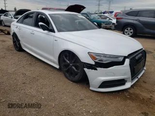 2016 Audi S6 Premium Plus with VIN WAUF2AFCXGN114707, listed as a Copart auction lot 62422494 with 0 mi miles and Salvage Title. Bid and sale history available at carsss.com. Image 4.