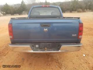 2005 Dodge Ram 1500 SLT with VIN 1D7HA18N05S367214, listed as a Copart auction lot 42134895 with 200,356 mi miles and Salvage Title. Bid and sale history available at carsss.com. Image 6.