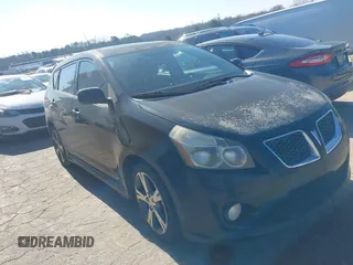 2009 Pontiac Vibe GT with VIN 5Y2SR67009Z478435, listed as a IAAI auction lot 41659944 with 272,719 mi miles. Bid and sale history available at carsss.com. Image 1.
