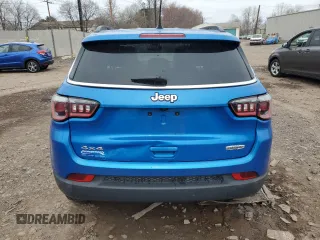 2018 Jeep Compass Latitude with VIN 3C4NJDBB9JT150296, listed as a Copart auction lot 51248845 with 44,565 mi miles and Salvage Title. Bid and sale history available at carsss.com. Image 6.