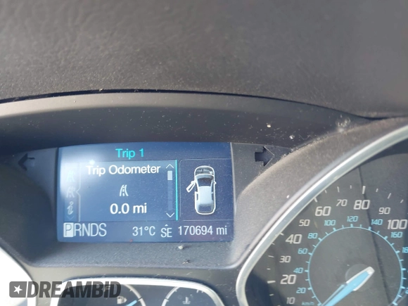 2012 Ford Focus SE with VIN 1FAHP3F28CL167157, listed as a IAAI auction lot 42381139 with 170,694 mi miles and . Bid and sale history available at DreamBid. Image 15.