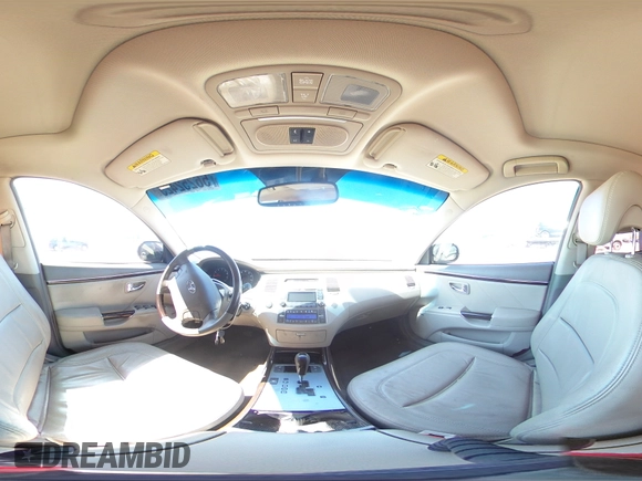 2009 Hyundai Azera Limited с VIN KMHFC46F49A388051, выставлен на аукционе Copart как лот 56252425 с пробегом 177 171 миль миль и Списание • Salvage title. История ставок и продаж доступна на DreamBid. Изображение 14.