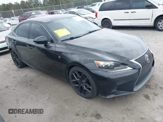 2014 Lexus IS 250 z VIN JTHBF1D25E5038535, wystawiony jako IAAI lot #41963208 z przebiegiem 174 177 mil mil oraz . Historia ofert i sprzedaży dostępna na DreamBid. Obrazek 1.