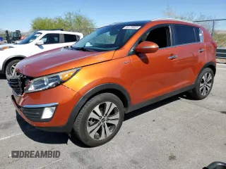 2011 Kia Sportage EX with VIN KNDPCCA27B7020103, listed as a Copart auction lot 56178935 with 169,341 mi miles and Salvage title. Bid and sale history available at DreamBid. Image 1.