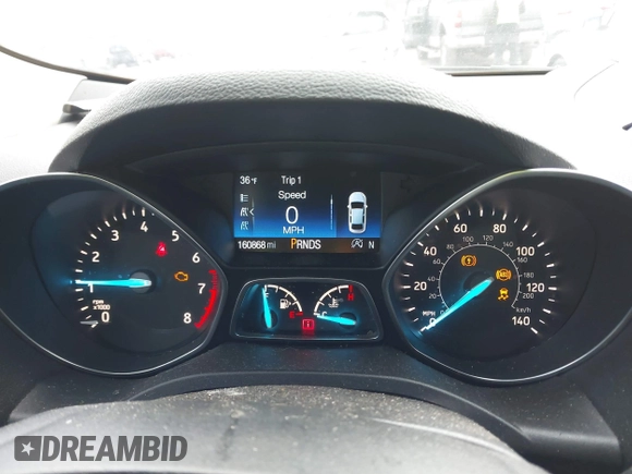 2018 Ford Escape SEL with VIN 1FMCU9HD2JUD30385, listed as a IAAI auction lot 41919203 with 160,868 mi miles. Bid and sale history available at carsss.com. Image 7.