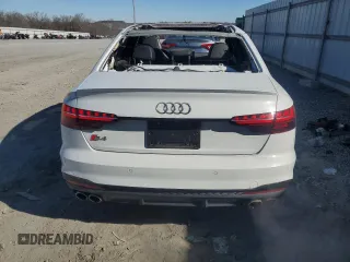 2020 Audi S4 Prestige with VIN WAUC4AF4XLA039076, listed as a Copart auction lot 44912265 with 48,265 mi miles and Salvage Title. Bid and sale history available at carsss.com. Image 6.