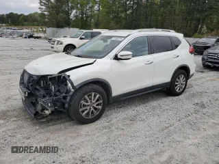 2017 Nissan Rogue S with VIN KNMAT2MV7HP582999, listed as a Copart auction lot 51556185 with 151,534 mi miles and Salvage Title. Bid and sale history available at carsss.com. Image 1.
