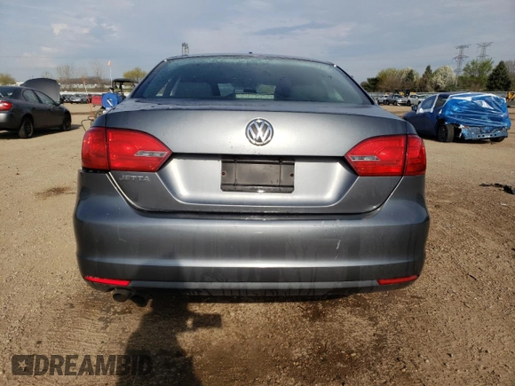 2012 Volkswagen Jetta S with VIN 3VW2K7AJ3CM309060, listed as a Copart auction lot 54548805 with 121,920 mi miles and Salvage title. Bid and sale history available at DreamBid. Image 6.