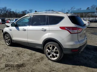 2013 Ford Escape Titanium с VIN 1FMCU0J96DUD67980, выставлен на аукционе Copart как лот 87187974 с пробегом 107 284 миль миль и Списание • Salvage title. История ставок и продаж доступна на DreamBid. Изображение 2.
