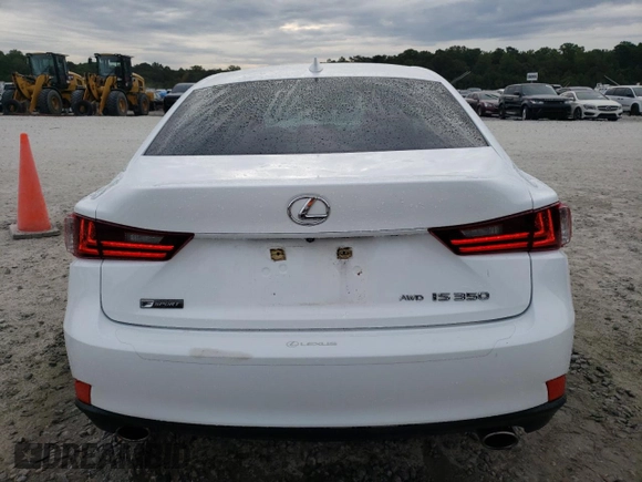 2016 Lexus IS 350 with VIN JTHCE1D23G5012266, listed as a Copart auction lot 70560524 with 52,421 mi miles and Salvage Title. Bid and sale history available at DreamBid. Image 6.