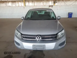 2013 Volkswagen Tiguan S with VIN WVGAV3AX8DW576243, listed as a Copart auction lot 62882635 with 115,113 mi miles and Clean title. Bid and sale history available at DreamBid. Image 5.