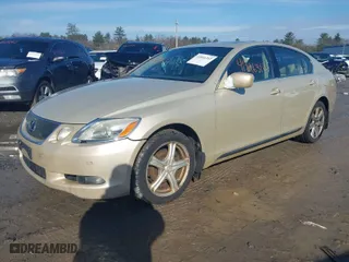 2006 Lexus GS 300 with VIN JTHCH96SX60002722, listed as a IAAI auction lot 41816312 with 214,657 mi miles. Bid and sale history available at carsss.com. Image 2.