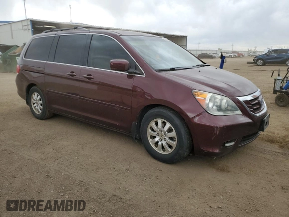 2008 Honda Odyssey EX-L with VIN 5FNRL38678B075882, listed as a Copart auction lot 52539105 with 207,404 mi miles and Salvage Title. Bid and sale history available at carsss.com. Image 4.