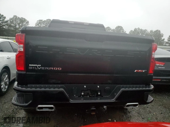 2021 Chevrolet Silverado 1500 RST with VIN 3GCUYEET9MG143752, listed as a Copart auction lot 85611084 with 73,324 mi miles and Salvage Title. Bid and sale history available at carsss.com. Image 6.