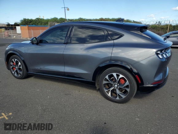 2021 Ford Mustang Mach-E Premium с VIN 3FMTK3R79MMA09609, выставлен на аукционе Copart как лот 46721145 с пробегом 58 555 миль миль и Чистый • Clean title. История ставок и продаж доступна на DreamBid. Изображение 2.