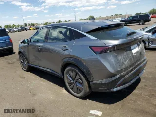 2023 Nissan ARIYA ENGAGE with VIN JN1AF0BA9PM406924, listed as a Copart auction lot 58757674 with 12,512 mi miles and Salvage Title. Bid and sale history available at carsss.com. Image 2.