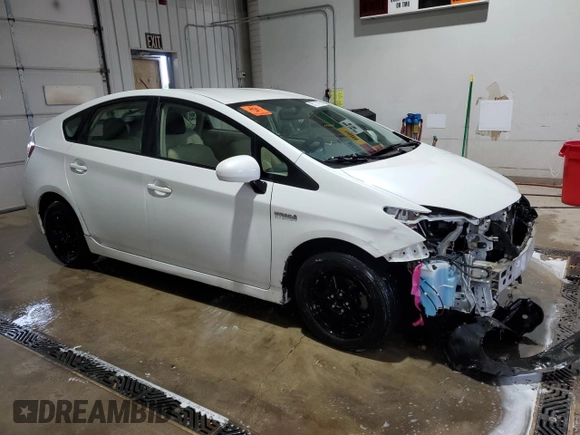 2012 Toyota Prius One with VIN JTDKN3DU8C1599835, listed as a Copart auction lot 55777685 with 204,188 mi miles and Salvage Title. Bid and sale history available at DreamBid. Image 4.