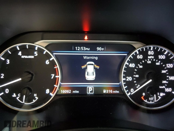2024 Nissan Sentra SV с VIN 3N1AB8CV0RY377955, выставлен на аукционе Copart как лот 58603515 с пробегом 16 062 миль миль и Списание • Salvage title. История ставок и продаж доступна на DreamBid. Изображение 9.