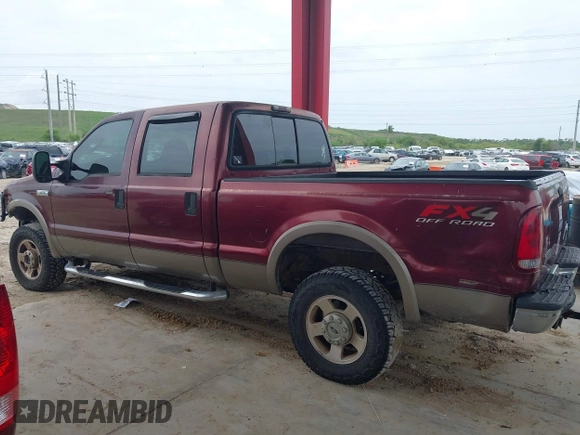 2005 Ford F-250 XL с VIN 1FTSW21535EA12196, выставлен на аукционе IAAI как лот 42443579 с пробегом 135 052 миль миль и . История ставок и продаж доступна на DreamBid. Изображение 14.