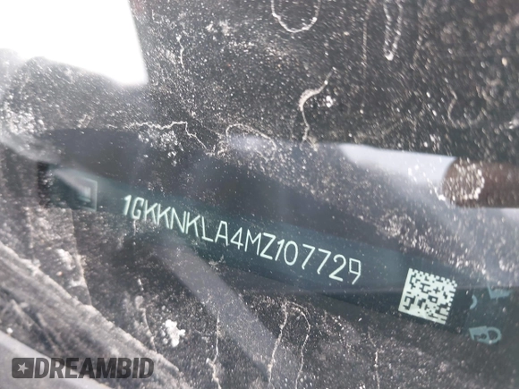 2021 GMC Acadia SLE z VIN 1GKKNKLA4MZ107729, wystawiony jako IAAI lot #41623179 z przebiegiem 55 736 mil mil oraz . Historia ofert i sprzedaży dostępna na DreamBid. Obrazek 9.