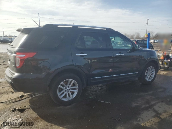 2013 Ford Explorer XLT with VIN 1FM5K8D88DGC52246, listed as a Copart auction lot 51496875 with 133,042 mi miles and Clean Title. Bid and sale history available at carsss.com. Image 3.