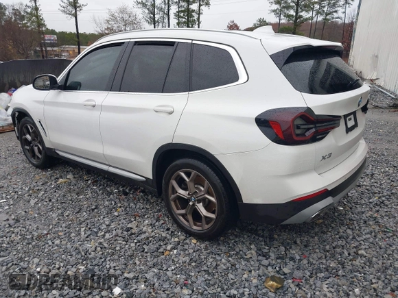 2024 BMW X3 sDrive30i with VIN WBX47DP07RN278665, listed as a IAAI auction lot 41054856 with Not Provided miles and . Bid and sale history available at DreamBid. Image 3.
