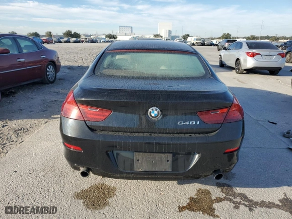 2013 BMW 6 Series 640i with VIN WBA6A0C50DDZ04330, listed as a Copart auction lot 77169384 with 141,348 mi miles and Salvage Title. Bid and sale history available at carsss.com. Image 6.