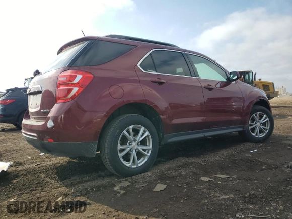 2016 Chevrolet Equinox LT with VIN 2GNALCEK5G1139683, listed as a Copart auction lot 52798765 with 120,515 mi miles and Salvage Title. Bid and sale history available at carsss.com. Image 3.