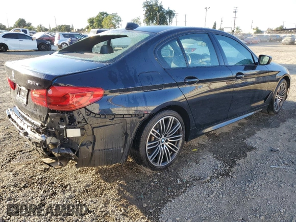 2020 BMW 5 Series 530e with VIN WBAJA9C01LCD78221, listed as a Copart auction lot 79264544 with 69,858 mi miles and Salvage Title. Bid and sale history available at DreamBid. Image 3.