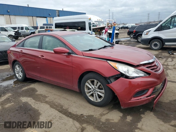 2013 Hyundai Sonata GLS z VIN 5NPEB4AC8DH757141, wystawiony jako Copart lot #50408525 z przebiegiem 143 875 mil mil oraz Szkoda całkowita • Salvage title. Historia ofert i sprzedaży dostępna na DreamBid. Obrazek 4.