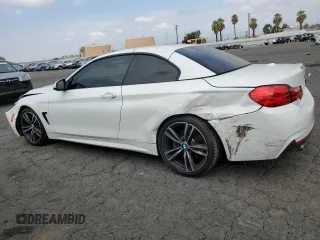 2016 BMW 4 Series 435i with VIN WBA3T3C57G5A42322, listed as a Copart auction lot 72285164 with 55,486 mi miles and Salvage title. Bid and sale history available at DreamBid. Image 2.