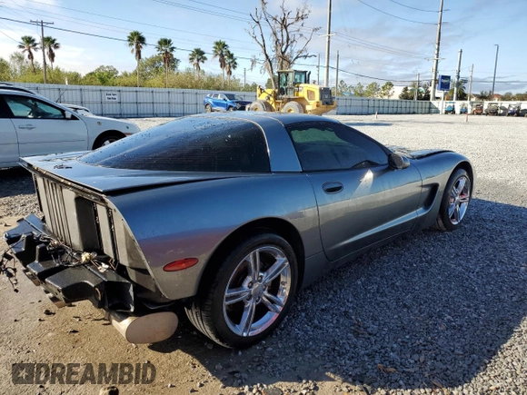 2003 Chevrolet Corvette with VIN 1G1YY22G535123973, listed as a Copart auction lot 81056584 with 127,151 mi miles and Salvage Title. Bid and sale history available at carsss.com. Image 3.