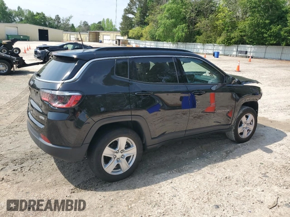 2022 Jeep Compass Latitude с VIN 3C4NJDBB7NT231769, выставлен на аукционе Copart как лот 55791685 с пробегом 57 942 миль миль и Списание • Salvage title. История ставок и продаж доступна на DreamBid. Изображение 3.