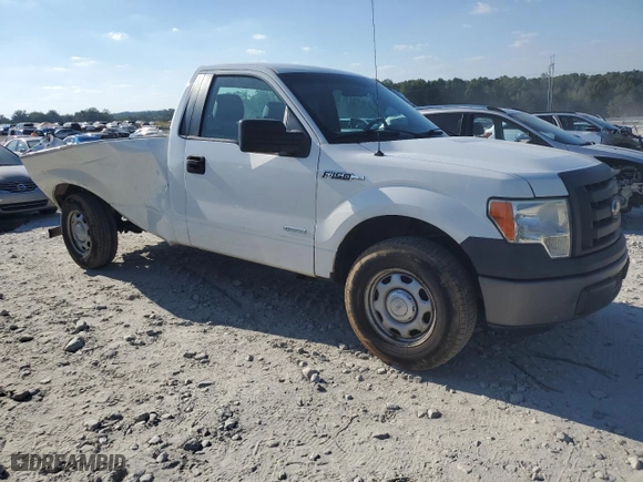 2012 Ford F-150 XL with VIN 1FTNF1CT5CKD64925, listed as a Copart auction lot 74139544 with 294,233 mi miles and Salvage Title. Bid and sale history available at carsss.com. Image 4.