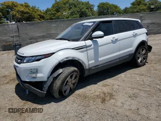 2015 Land Rover Range Rover Evoque Pure Plus with VIN SALVP2BG2FH975593, listed as a Copart auction lot 63120875 with 118,937 mi miles and Salvage title. Bid and sale history available at DreamBid. Image 1.