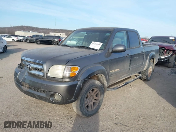 2004 Toyota Tundra Limited with VIN 5TBET38144S451620, listed as a IAAI auction lot 41399718 with 198,808 mi miles and . Bid and sale history available at DreamBid. Image 2.