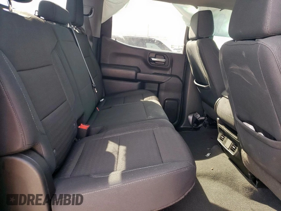 2024 Chevrolet Silverado 1500 Custom with VIN 3GCPABEK0RG245584, listed as a Copart auction lot 50540105 with 43,937 mi miles and Salvage Title. Bid and sale history available at DreamBid. Image 10.