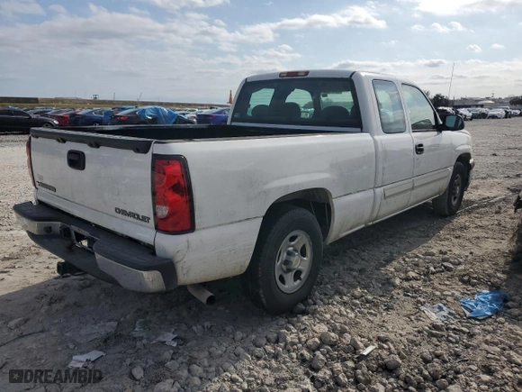 2004 Chevrolet Silverado 1500 Work Truck with VIN 1GCEC19X34Z349531, listed as a Copart auction lot 43471345 with 97,910 mi miles and Salvage Title. Bid and sale history available at carsss.com. Image 3.
