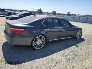 2007 Lexus LS 460 L with VIN JTHGL46F975018422, listed as a Copart auction lot 60941055 with Not provided miles and Clean title. Bid and sale history available at DreamBid. Image 3.