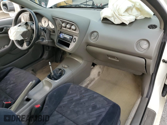 2002 Acura RSX Type S with VIN JH4DC53072C014530, listed as a Copart auction lot 44806975 with 206,496 mi miles and Salvage Title. Bid and sale history available at carsss.com. Image 8.