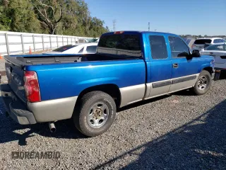 2003 Chevrolet Silverado 1500 with VIN 2GCEC19V731389293, listed as a Copart auction lot 83182104 with 177,357 mi miles and Salvage Title. Bid and sale history available at carsss.com. Image 3.