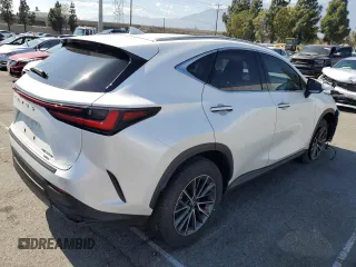 2025 Lexus NX 350h Premium with VIN JTJGKCEZXS2046795, listed as a Copart auction lot 55152575 with 3,611 mi miles and Clean title. Bid and sale history available at DreamBid. Image 3.