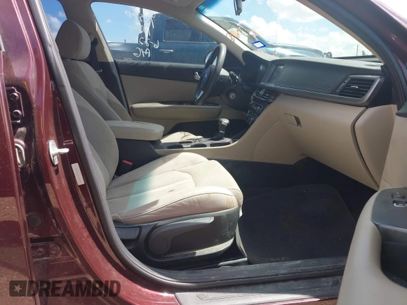 2018 Kia Optima LX with VIN 5XXGT4L32JG255929, listed as a IAAI auction lot 42577063 with 95,314 mi miles and . Bid and sale history available at DreamBid. Image 5.