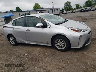 2020 Toyota Prius LE with VIN JTDL9RFU3L3017587, listed as a Copart auction lot 55431755 with 61,507 mi miles and Salvage Title. Bid and sale history available at DreamBid. Image 4.