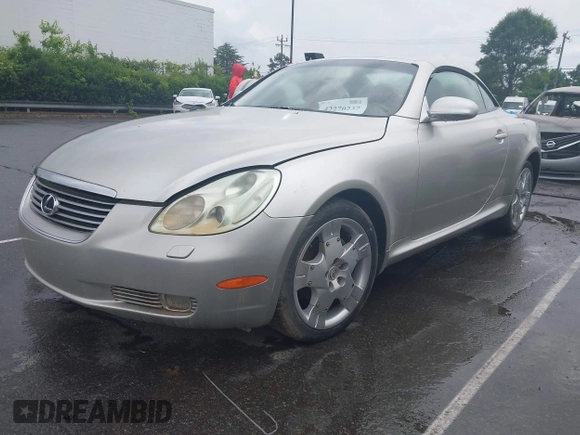 2005 Lexus SC 430 with VIN JTHFN48Y750068203, listed as a IAAI auction lot 42270237 with 178,539 mi miles and . Bid and sale history available at DreamBid. Image 18.