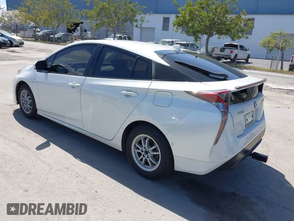 2017 Toyota Prius Two with VIN JTDKBRFU5H3054342, listed as a IAAI auction lot 41938108 with 193,965 mi miles and . Bid and sale history available at carsss.com. Image 3.